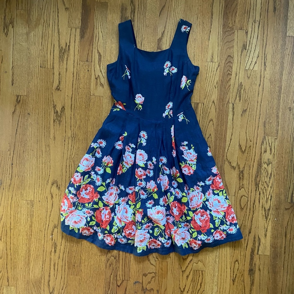 NWOT Lands’ End Linen Dress